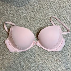 aerie baby pink bra